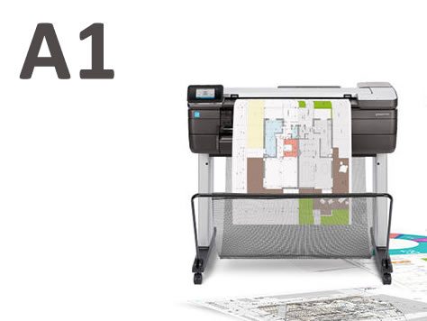 Plotter HP Designjet T830 A1 24-in