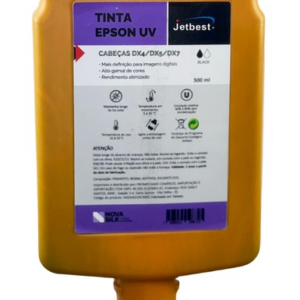 Garrafa Tinta Epson UV Black Jet Best 500ml